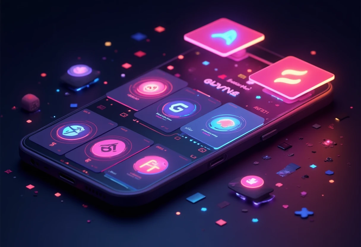 Icônes d'applications budgétaires pour freelancers