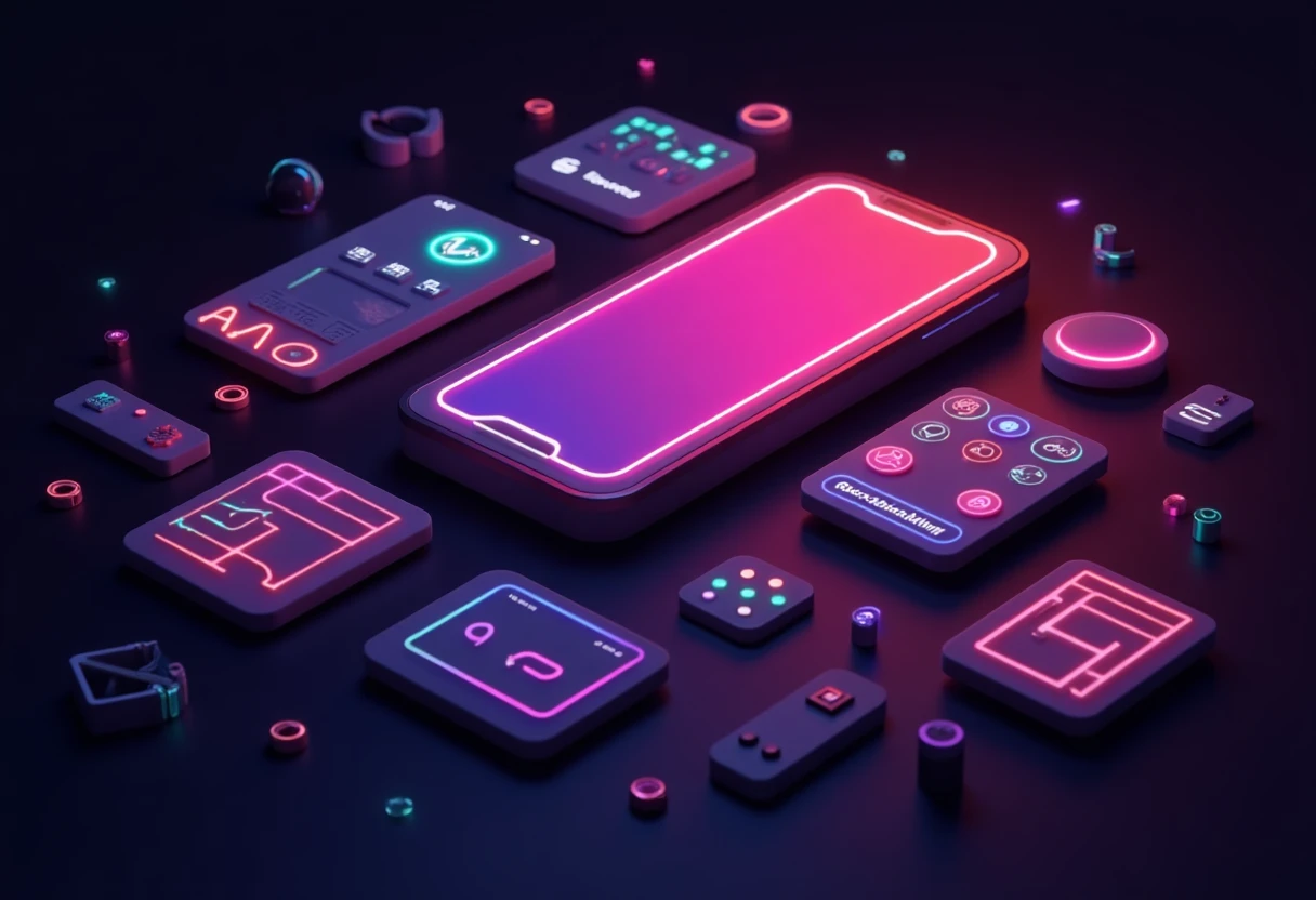 Conexiones digitales vibrantes