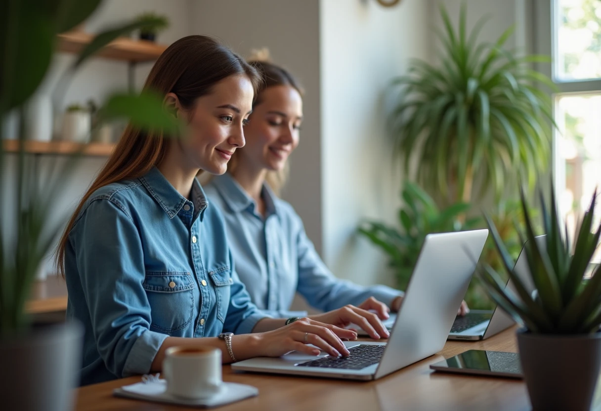 Trabajando desde casa con flexibilidad